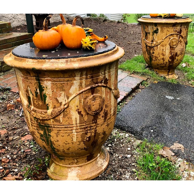 Pair of French Anduze Urns Circa 1960 For Sale - Image 9 of 9