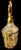 Vintage 1950’s Ormolu and Glass Perfume Bottle For Sale - Image 11 of 16