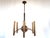 Vintage Mid-Century Bronze Chandelier For Sale In Chicago - Image 6 of 6