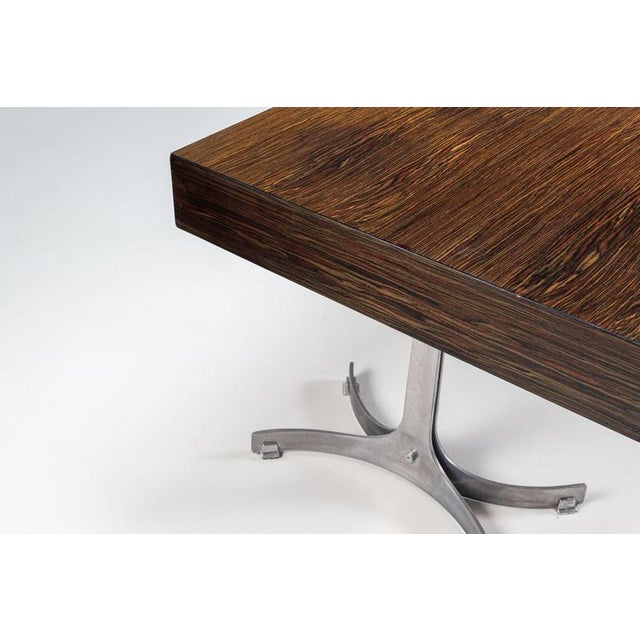 Large Rosewood Desk from Trau Arredamenti Metallici S.P.A., Italy, 1960s For Sale - Image 15 of 18