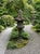 Stone Antique Japanese Style Pagoda Garden Lantern (Tachi-Gata) For Sale - Image 7 of 12