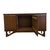Wood Vintage Mid-Century Modern Sideboard Credenza With Adrian Pearsall Style Base For Sale - Image 7 of 7