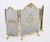 This is a superb and very decorative French Rococo revival ormolu and mesh fire-screen, circa 1870 in date. The shaped...