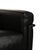 Cassina LC 2 3-Seater Sofa in Black Leather by Le Corbusier for Cassina For Sale - Image 4 of 16