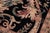 Art Nouveau 1990's Pak-Persian Black/Gray Wool Rug - 9'2'' X 12'5'' For Sale - Image 4 of 9
