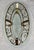 Hollywood Regency Hollywood Regency Hand Gilt Wrought Iron Oval Coffee Table - Newly Painted For Sale - Image 3 of 12