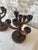 1980s Antique Eastlake Carved Wood Candelabras – Pair For Sale - Image 5 of 9