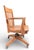 American Antique Bank of England Jury Style Adjustable Swivel Oak Desk Chair C. 1920/40's For Sale - Image 3 of 7