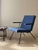 Petrol Blue Model 1409 Armchair by André Cordemeyer for Gispen, 1960s For Sale - Image 7 of 13