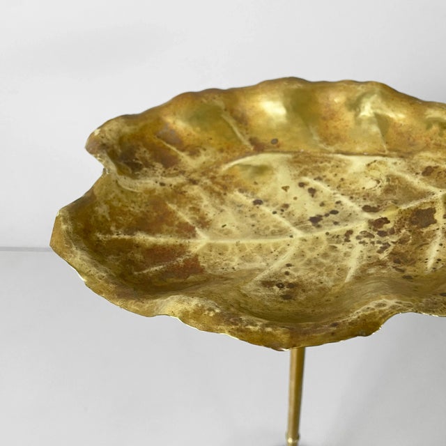 Mid-Century Modern Italian Ashtrays in Brass and Marble, 1950s, Set of 2 For Sale - Image 4 of 17