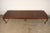 1920s Berkey & Gay Antique Chippendale Burled Walnut Monumental Extension Dining Table With Seven Leaves, Newly Refinished For Sale - Image 5 of 17