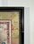 Asian Chinoiserie Framed Faux Bamboo Embroidery Silk Textile Art For Sale - Image 4 of 12