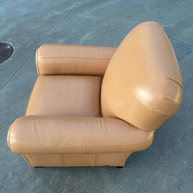 Hancock & Moore Model “Harbison” Leather Club Chair For Sale - Image 9 of 13