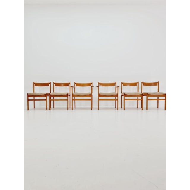 Danish Oak Dining Chairs by H. W. Klein for Bramin, 1960s, Set of 6 For Sale - Image 6 of 18