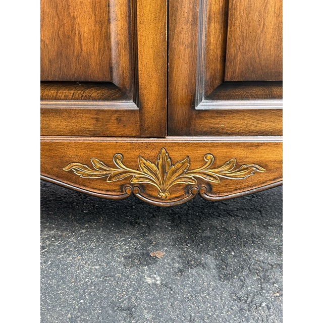 Mid 20th Century French Carved Armoire For Sale - Image 9 of 9