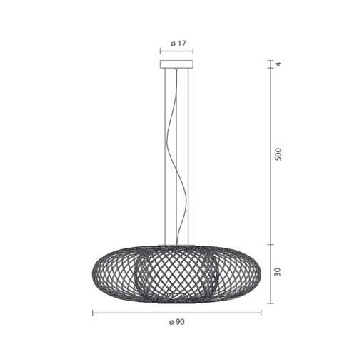 Anwar T 30 Suspension Lamp by Stephen Burks For Sale - Image 3 of 7