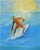 Roberto Cuccaro, The Surfer, Oil on Canvas For Sale