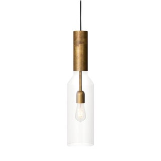 Brass and Glass Fenomen Ceiling Lamp by Sabina Grubbeson for Konsthantverk For Sale