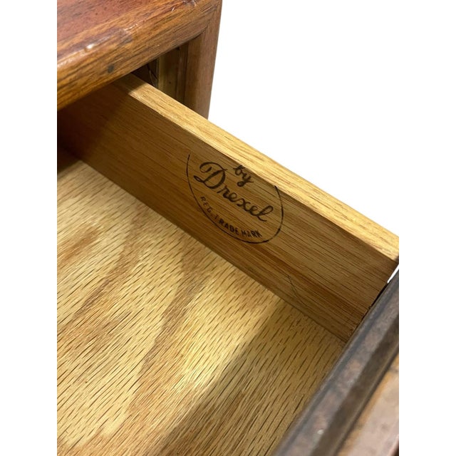 Wood 1950s Kipp Stewart for Drexel Declaration Mid Century Modern Coffee Table With Lift-Top and Drawers For Sale - Image 7 of 10