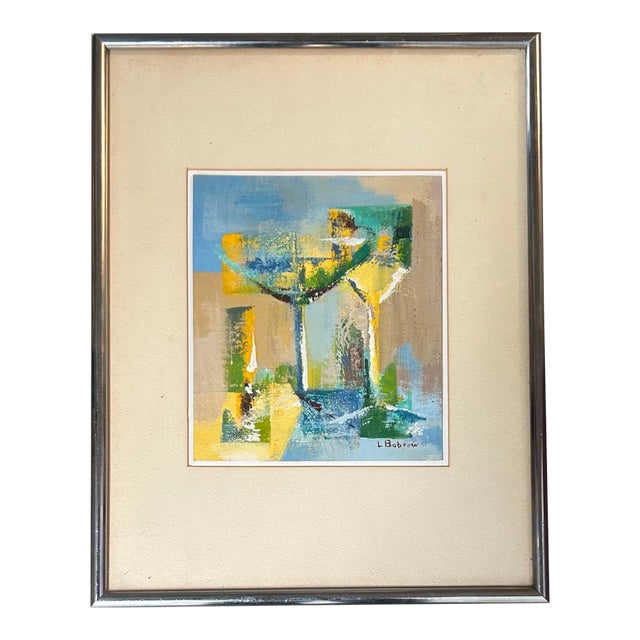 1970’s Original Abstract Expressionist Still Life Painting For Sale