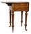 Walnut Pembroke Bedside Cupboard from Gillow, 1870 For Sale - Image 9 of 14
