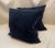 2000 - 2009 Old World Weavers Black Mohair Throw Pillows - a Pair For Sale - Image 5 of 5