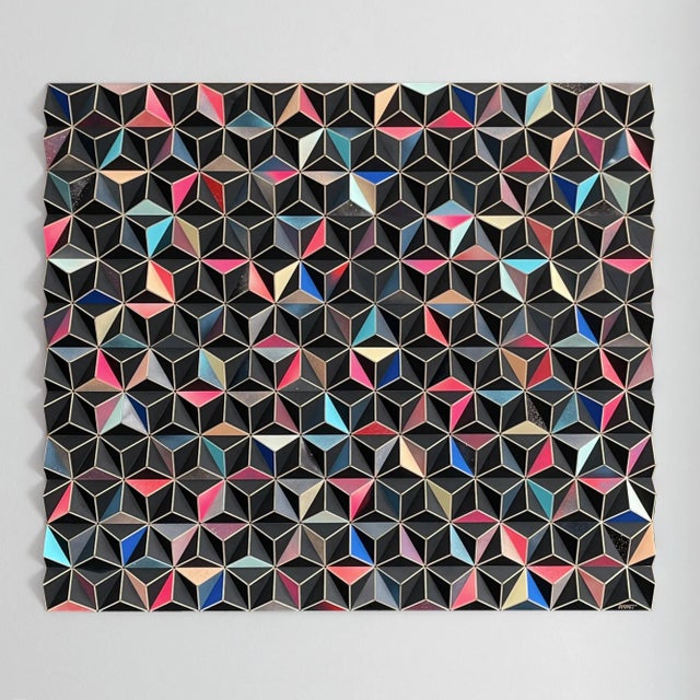 Black Sebastian Welzel, AIS-4 Topographie, 2023, Limited Edition 17+18 of 150 For Sale - Image 8 of 9