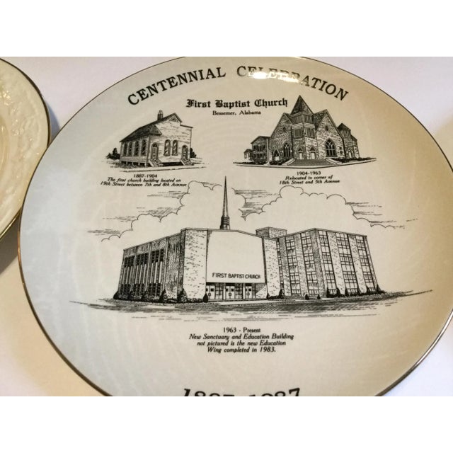 Vintage Mid-Century Alabama Church Plates - Set of 12 For Sale - Image 10 of 13