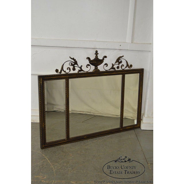 Labarge Adams Style Beveled 3 Panel Wall Mirror Chairish