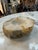 Modern Vintage Natural-Edge Marble Ashtray – White & Gray Veined Stone For Sale - Image 3 of 7