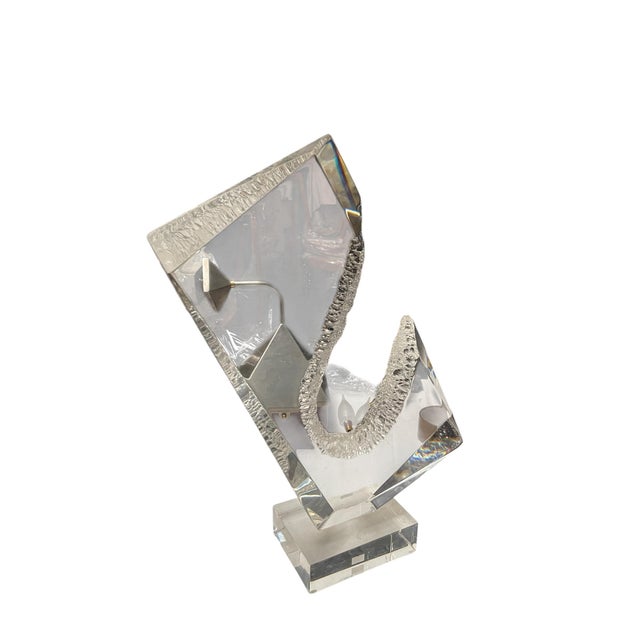 Abstract Sculpture, 1970, Acrylic Glass For Sale - Image 12 of 12