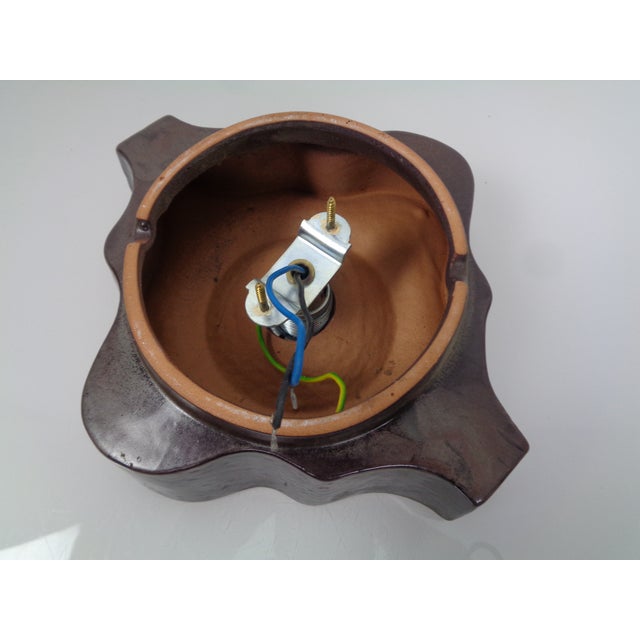 Pop Art German Ceramic Wall Lamps, 1970s, Set of 3 For Sale - Image 18 of 18