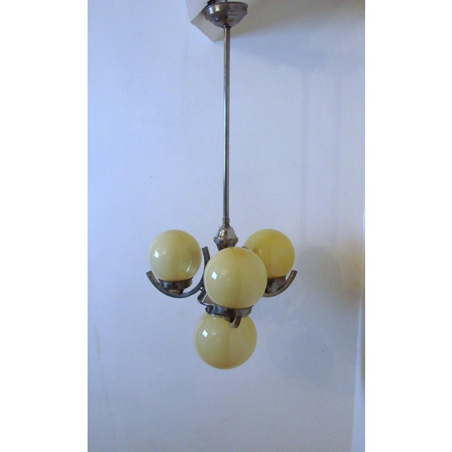 Art Deco Chandelier, 1920s For Sale - Image 17 of 18
