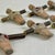 Early 20th Century Antique Set of 10 Salvaged Foosball Metal Soccer Players From Portugal, Sports Memorabilia For Sale - Image 5 of 8