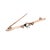 Gold 14k Yellow Gold Diamond Vintage Brooch For Sale - Image 8 of 9