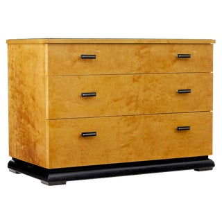Art Deco Scandinavian Chest of Drawers, 1930s For Sale
