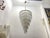 Large Murano Glass Rod Chandelier 1980s For Sale - Image 3 of 13