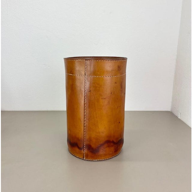 Leather PaperBasket from Torben Ørskov & Co, Denmark, 1960s For Sale - Image 18 of 18