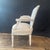 Antique French Louis XVI Neoclassical Painted Armchairs or Fauteuils -a Pair For Sale - Image 9 of 13
