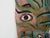 Mexican Folk Art Mask in Polychrome Carved Wood, 1970s For Sale - Image 4 of 9