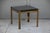 Modern Contemporary Design Frères 'Caisson' Lacquer and Patinated Brass Side Tables - a Pair For Sale - Image 3 of 7