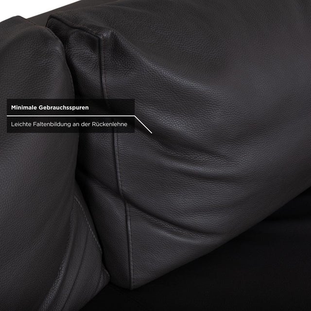 Animal Skin Halma Leather Corner Sofa from La Nuova Casa For Sale - Image 7 of 14