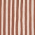 Schumacher SAMPLE - Schumacher Chaney Stripe Fabric In Terracotta For Sale - Image 4 of 5
