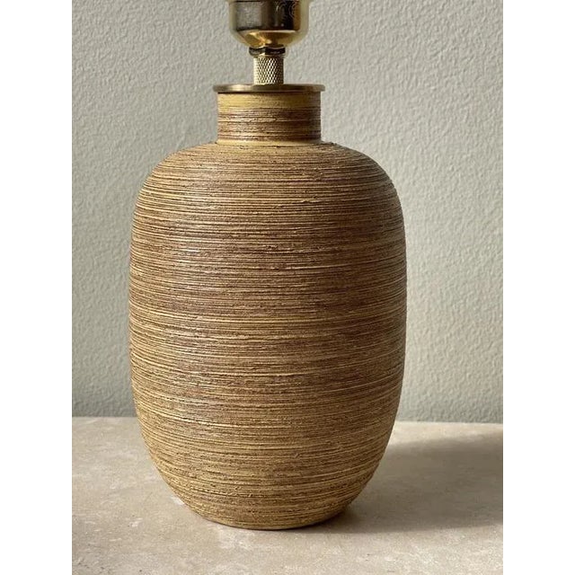 Ceramic Table Lamp by Greta Runeborg for Upsala-Ekeby, 1930s For Sale - Image 3 of 6