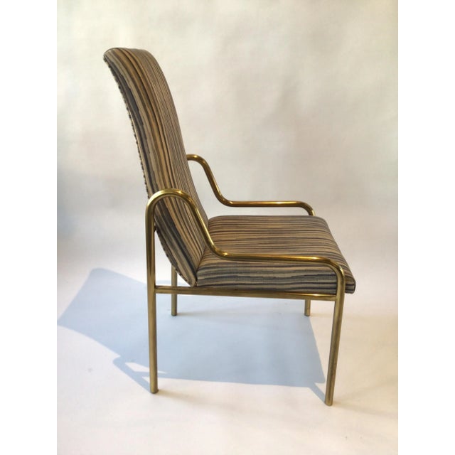 Brass Mastercraft Dining Chairs - Set of 4 For Sale - Image 9 of 12