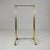 1980s Italian Modern Metal Coat Racks in Gold and Silver Finish with Casters, 1980s, Set of 3 For Sale - Image 5 of 18