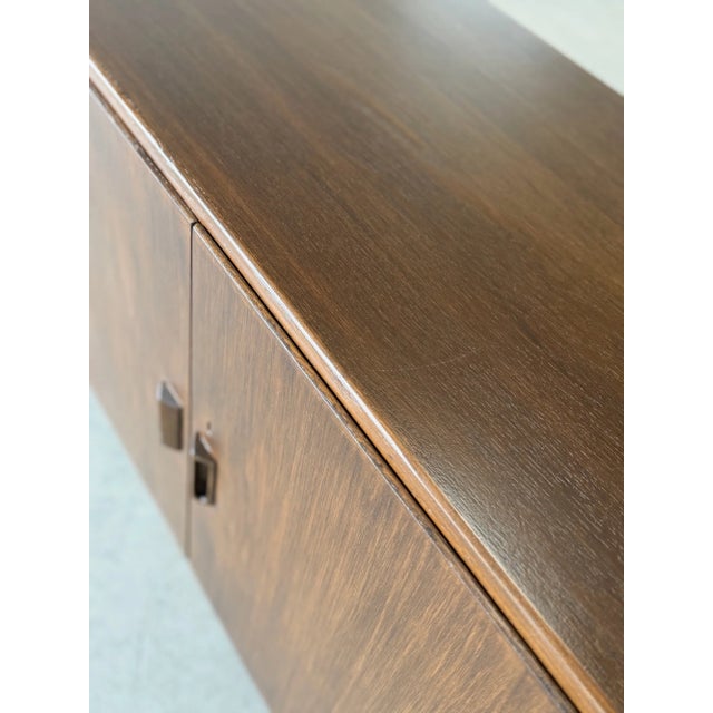 Brown 1960s Walnut Compact Credenza by Søborg Møbelfabrik For Sale - Image 8 of 10