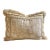 Vintage French Toile Tapestry Fringe Pillow For Sale