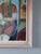 Textile Mid-Century Modern 'The Reader's Pause' Vintage Swedish Original Figurative Oil Painting, Framed For Sale - Image 7 of 12