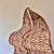 Wood Vintage Organic Modern Rattan and Iron Leaf Shaped Wine Bottle Rack For Sale - Image 7 of 12